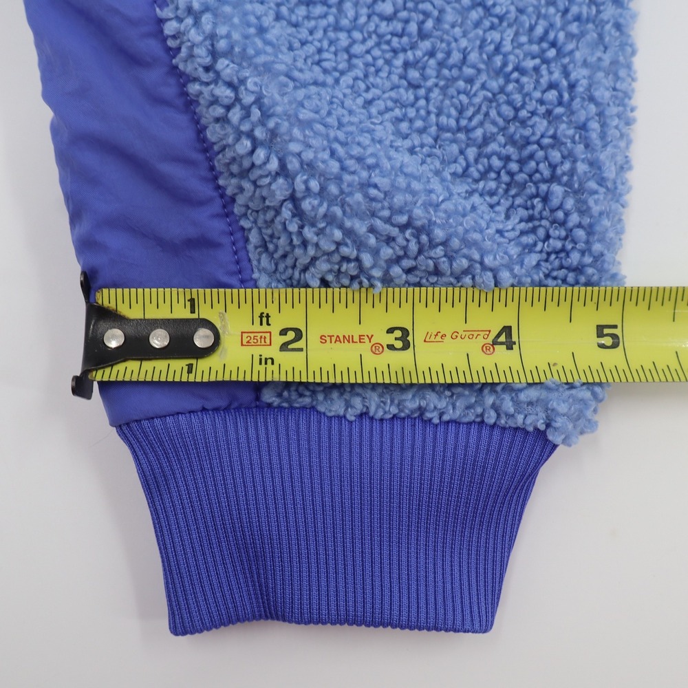 Nike Sherpa Fleece Joggers Womens Medium Blue High Pile Tapered Sweatpants - Picture 7 of 13